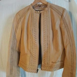 Harley Davidson women's goat skin jacket